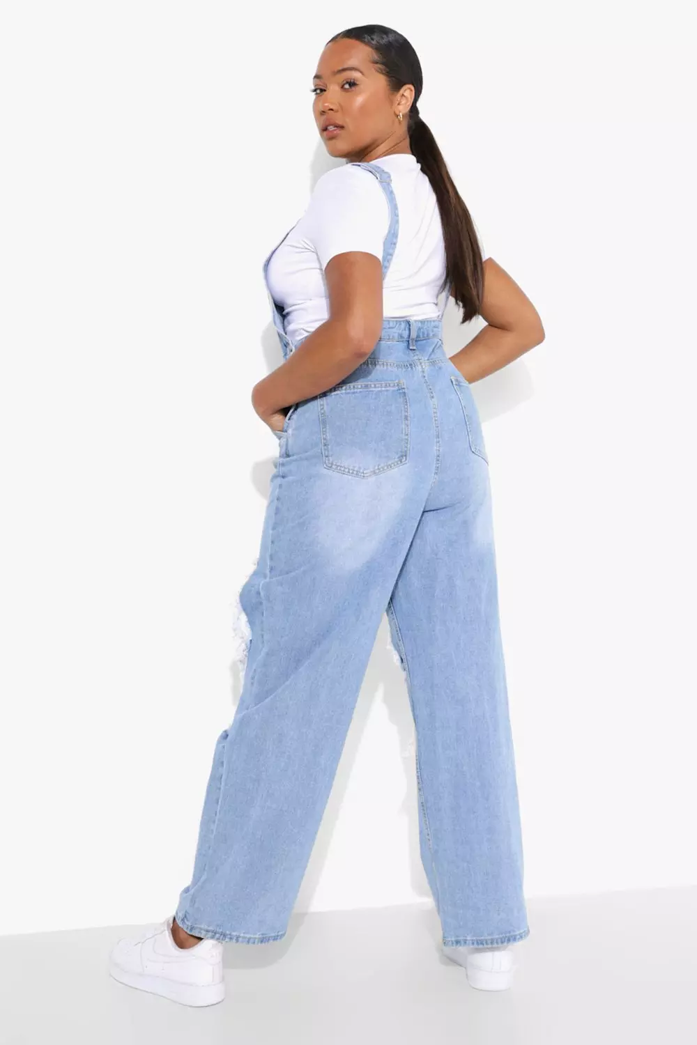 Boohoo hot sale boyfriend dungarees